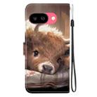 For Google Pixel 9a Crystal Texture Colored Drawing Leather Phone Case(Calf) - 3