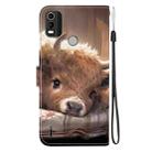 For Nokia C21 Plus Crystal Texture Colored Drawing Leather Phone Case(Calf) - 3