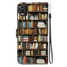 For Nokia C21 Plus Crystal Texture Colored Drawing Leather Phone Case(Bookshelf) - 3