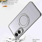 For Samsung Galaxy S25 Edge 5G kalebol MagSafe Metal Ring Holder Phone Case(Titanium Gray) - 3