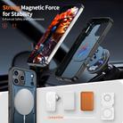 For iPhone 17 Pro Max kalebol Metal 360 Degree Rotation Holder MagSafe Phone Case(Navy Blue) - 2