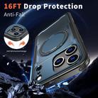 For iPhone 17 Pro Max kalebol Metal 360 Degree Rotation Holder MagSafe Phone Case(Navy Blue) - 3