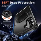 For Samsung Galaxy A16 5G kalebol Metal 360 Degree Rotation Holder MagSafe Phone Case(Black) - 3