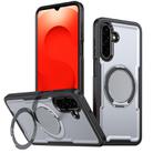 For Samsung Galaxy A26 5G kalebol Metal 360 Degree Rotation Holder MagSafe Phone Case(Grey) - 1