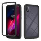 For T-Mobile REVVL 4 Starry Sky Solid Color Series Shockproof PC + TPU Protective Case(Black) - 1