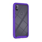 For T-Mobile REVVL 4 Starry Sky Solid Color Series Shockproof PC + TPU Protective Case(Purple) - 2