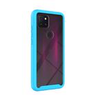 For T-Mobile REVVL 5G Starry Sky Solid Color Series Shockproof PC + TPU Protective Case(Baby Blue) - 2