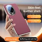 For Huawei nova 14 Ultra Skin Feel Leather Texture Cooling Phone Case(Black) - 3