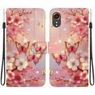 For Samsung Galaxy XCover7 5G Crystal Texture Colored Drawing Leather Phone Case(Lantern Butterflies) - 1