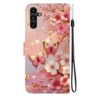 For Samsung Galaxy A13 4G / 5G / A04 Crystal Texture Colored Drawing Leather Phone Case(Lantern Butterflies) - 3