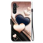 For Samsung Galaxy A34 5G Crystal Texture Colored Drawing Leather Phone Case(Love Heart) - 3