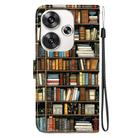 For Redmi Turbo 3 / Xiaomi Poco F6 Crystal Texture Colored Drawing Leather Phone Case(Bookshelf) - 3