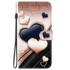 For Redmi Note 12 4G Global Crystal Texture Colored Drawing Leather Phone Case(Love Heart) - 2