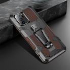 For Samsung Galaxy Note20 Machine Armor Warrior Shockproof PC + TPU Protective Case(Coffee) - 1