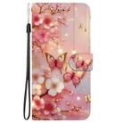 For OPPO A60 4G Crystal Texture Colored Drawing Leather Phone Case(Lantern Butterflies) - 2