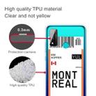 For Huawei P Smart 2020 Boarding Card Series Pattern TPU Protective Case(Montreal) - 3