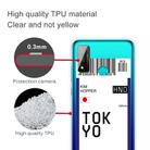 For Huawei P Smart 2020 Boarding Card Series Pattern TPU Protective Case(Flag Tokyo) - 3