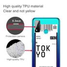 For Huawei P Smart 2020 Boarding Card Series Pattern TPU Protective Case(Tokyo) - 3