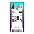 For Huawei P Smart 2020 Boarding Card Series Pattern TPU Protective Case(Toronto) - 1