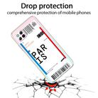 For Huawei P40 Lite 4G Boarding Card Series Pattern TPU Protective Case(Paris) - 2