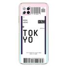 For Huawei P40 Lite 4G Boarding Card Series Pattern TPU Protective Case(Tokyo) - 1