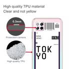 For Huawei P40 Lite 4G Boarding Card Series Pattern TPU Protective Case(Tokyo) - 3