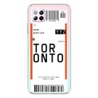 For Huawei P40 Lite 4G Boarding Card Series Pattern TPU Protective Case(Toronto) - 1