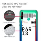 For Huawei P40 Lite E Boarding Card Series Pattern TPU Protective Case(Paris) - 2