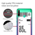 For Huawei P40 Lite E Boarding Card Series Pattern TPU Protective Case(Flag Seoul) - 3