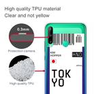 For Huawei P40 Lite E Boarding Card Series Pattern TPU Protective Case(Flag Tokyo) - 3