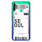 For Huawei P40 Lite E Boarding Card Series Pattern TPU Protective Case(Seoul) - 1