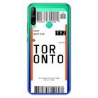 For Huawei P40 Lite E Boarding Card Series Pattern TPU Protective Case(Toronto) - 1