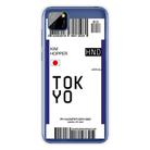 For Huawei Y5P 2020 Boarding Card Series Pattern TPU Protective Case(Flag Tokyo) - 1