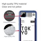 For Huawei Y5P 2020 Boarding Card Series Pattern TPU Protective Case(Tokyo) - 3