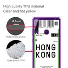 For Huawei Y6P 2020 Boarding Card Series Pattern TPU Protective Case(Hong Kong) - 3