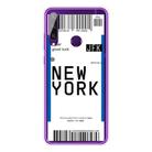 For Huawei Y6P 2020 Boarding Card Series Pattern TPU Protective Case(New York) - 1