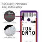 For Huawei Y6P 2020 Boarding Card Series Pattern TPU Protective Case(Toronto) - 3