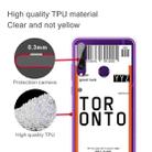 For Huawei Y6P 2020 Boarding Card Series Pattern TPU Protective Case(Toronto) - 3