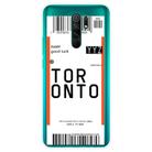 For Xiaomi Redmi 9 Boarding Card Series Pattern TPU Protective Case(Toronto) - 1