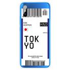 For Xiaomi Redmi 9A Boarding Card Series Pattern TPU Protective Case(Flag Tokyo) - 1