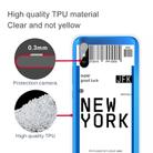 For Xiaomi Redmi 9A Boarding Card Series Pattern TPU Protective Case(New York) - 3