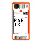 For Xiaomi Redmi 9C Boarding Card Series Pattern TPU Protective Case(Paris) - 1