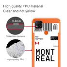 For Xiaomi Redmi 9C Boarding Card Series Pattern TPU Protective Case(Montreal) - 3
