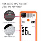 For Xiaomi Redmi 9C Boarding Card Series Pattern TPU Protective Case(Seoul) - 3