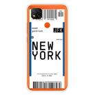 For Xiaomi Redmi 9C Boarding Card Series Pattern TPU Protective Case(New York) - 1