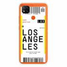 For Xiaomi Redmi 9C Boarding Card Series Pattern TPU Protective Case(Los Angeles) - 1