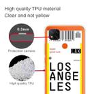 For Xiaomi Redmi 9C Boarding Card Series Pattern TPU Protective Case(Los Angeles) - 3