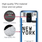 For Xiaomi Redmi Note 9 Boarding Card Series Pattern TPU Protective Case(New York) - 3
