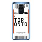 For Xiaomi Redmi Note 9 Boarding Card Series Pattern TPU Protective Case(Toronto) - 1