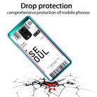 For Xiaomi Redmi Note 9S Boarding Card Series Pattern TPU Protective Case(Seoul) - 2